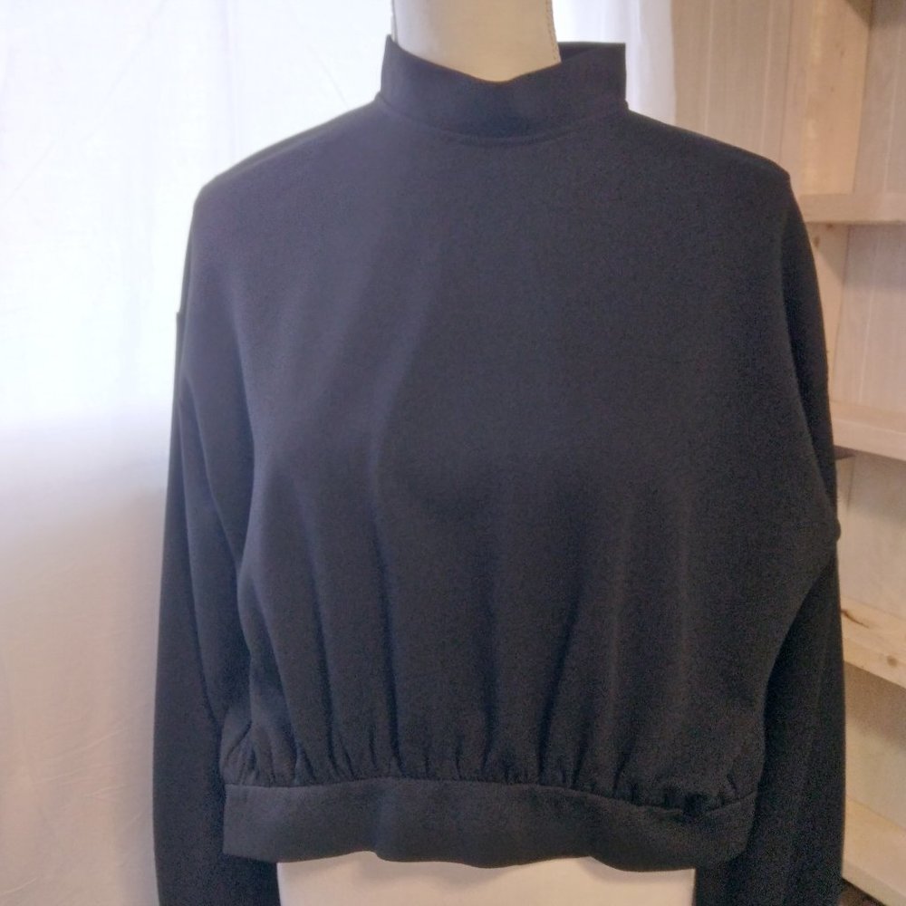 Zara backless crop top